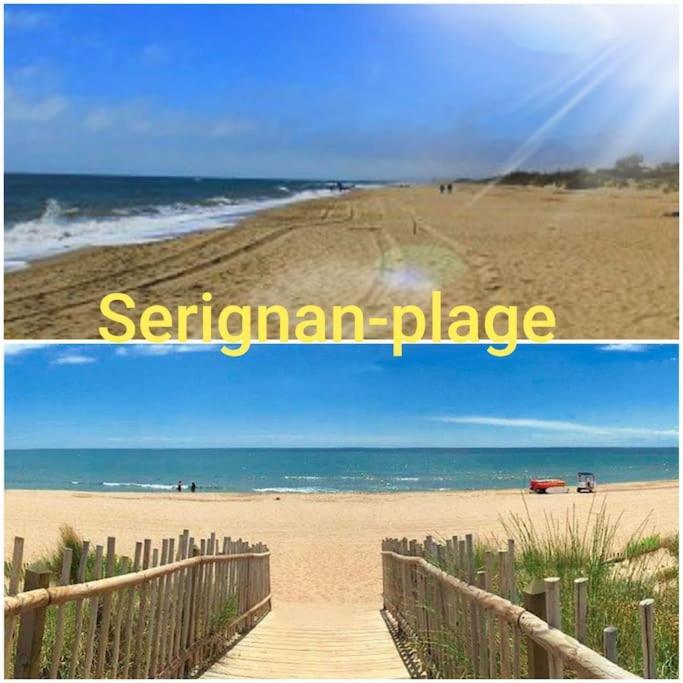 Un Bol D'Air Frais Et De Soleil Entre Campagne Et Plage Villa Beziers Ngoại thất bức ảnh